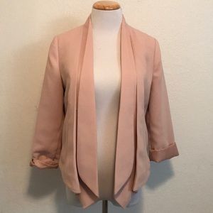 LC Lauren Conrad blush blazer